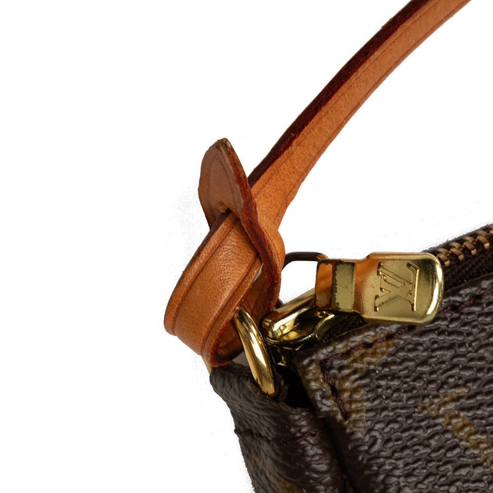 Brown Louis Vuitton Monogram Pochette Accessoires Shoulder Bag