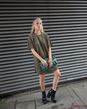 Bright Bit Python Clutch
