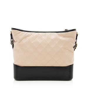 Chanel Aged Calfskin Gabrielle Large Hobo (SHF-19747)