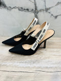 CHRISTIAN DIOR J'ADIOR TECHNICAL FABRIC SLINGBACK PUMPS