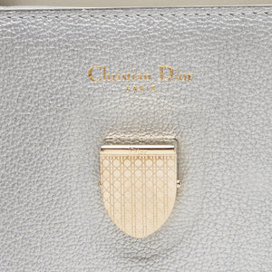 Christian Dior Metallic Calfskin Diorever Medium Tote (SHF-BJ3NV5)