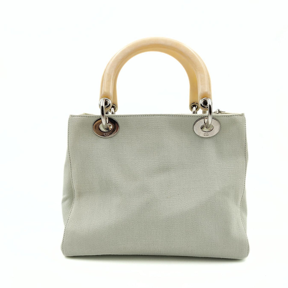 DIOR Christian Lady bag in pastel water green canvas