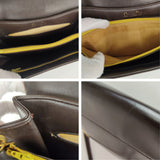 DIOR Christian vintage shoulder bag in brown leather