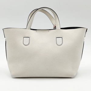 DIOR Christian Blossom mini shoulder bag in white leather