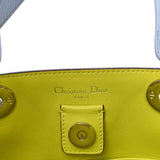 CHRISTIAN DIOR BICOLOR SOFT CALFSKIN DIORSSIMO TOTE BAG