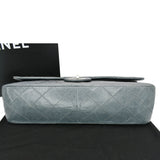 CHANEL 50th Anniversary 2.55 Reissue 228 Quilted Aged Calfskin Shoulder Bag Grey