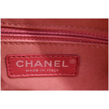 CHANEL Gabrielle Small Aged Calfskin Leather Hobo Crossbody Bag Orange