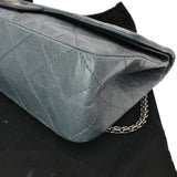 CHANEL 50th Anniversary 2.55 Reissue 228 Quilted Aged Calfskin Shoulder Bag Grey