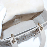 Lady Dior Medium Cannage Leather Beige Bag