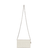 Christian Dior Lady Dior Pouch Latte Lambskin Gold Hardware