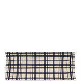 Christian Dior Blue and White Canvas Check'n' Large Book Tote
