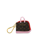 Brown Louis Vuitton Monogram Pochette Cles Alma BB Key Chain
