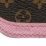 Brown Louis Vuitton Monogram Pochette Cles Alma BB Key Chain