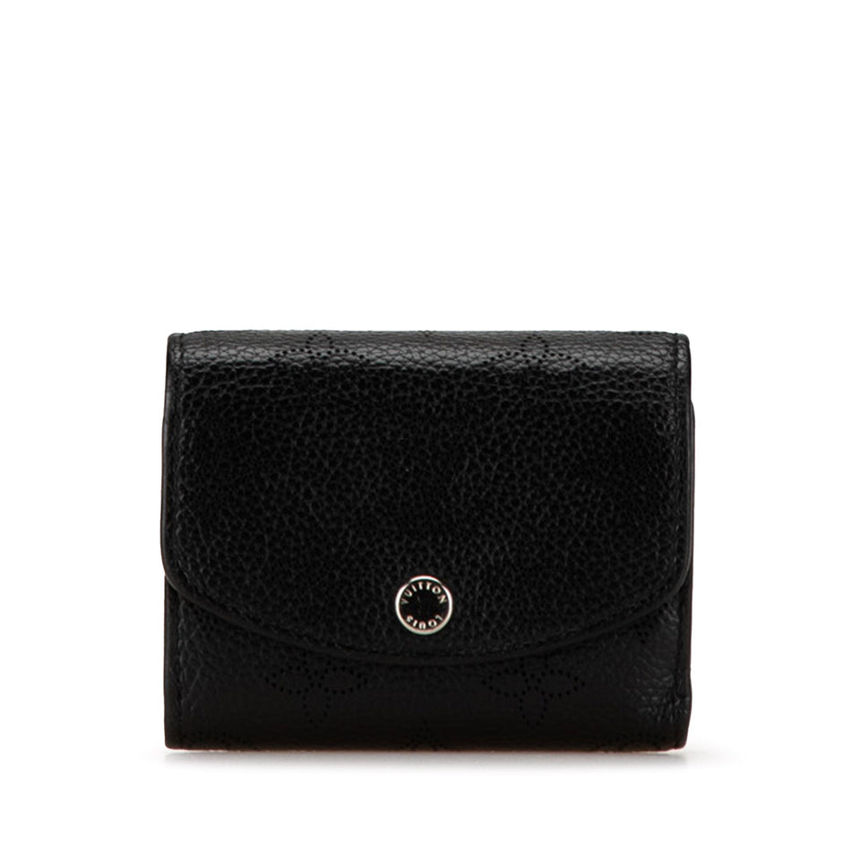 Black Louis Vuitton Mahina Iris XS Wallet