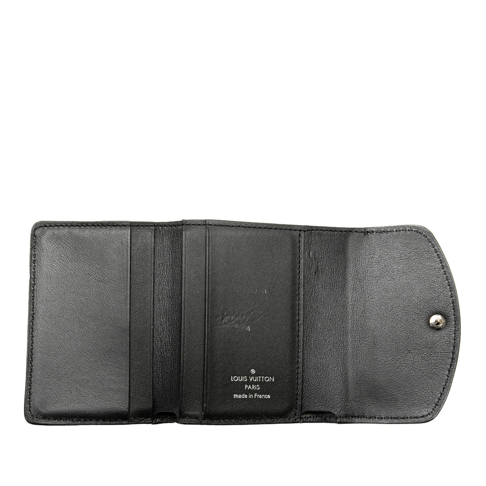 Black Louis Vuitton Mahina Iris XS Wallet