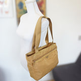 Prada Sandfarvet Skuldertaske