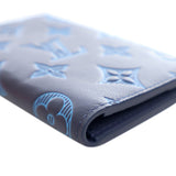 Blue Louis Vuitton Monogram Shadow Pocket Organizer