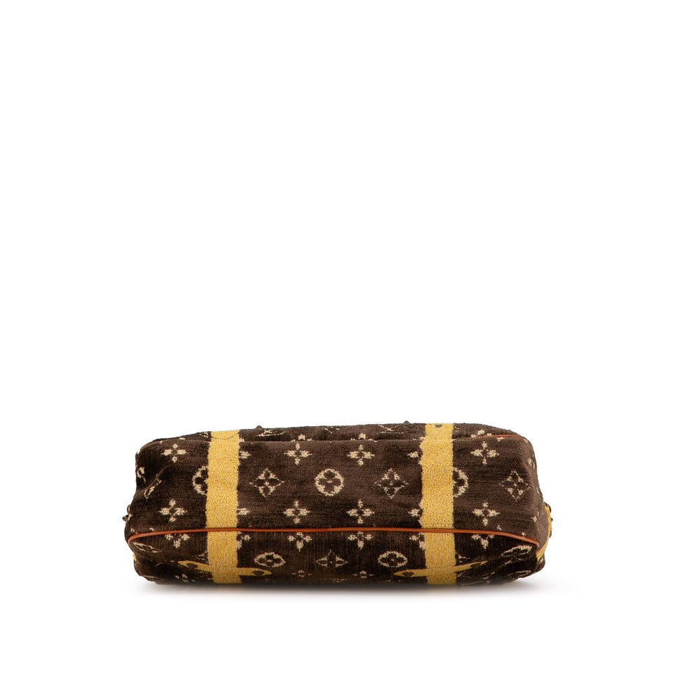 Brown Louis Vuitton Trompe L'oeil Trocadero Shoulder Bag