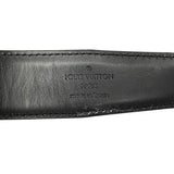 Black Louis Vuitton Taiga Ceinture Classique Belt