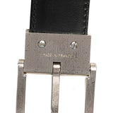 Black Louis Vuitton Taiga Ceinture Classique Belt