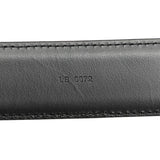 Black Louis Vuitton Taiga Ceinture Classique Belt