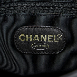Black Chanel Caviar Chain Tote
