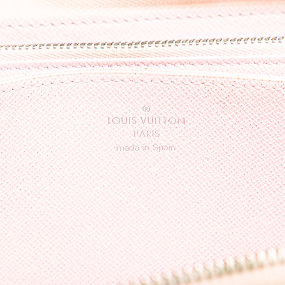 Pink Louis Vuitton Monogram Escale Zippy Wallet