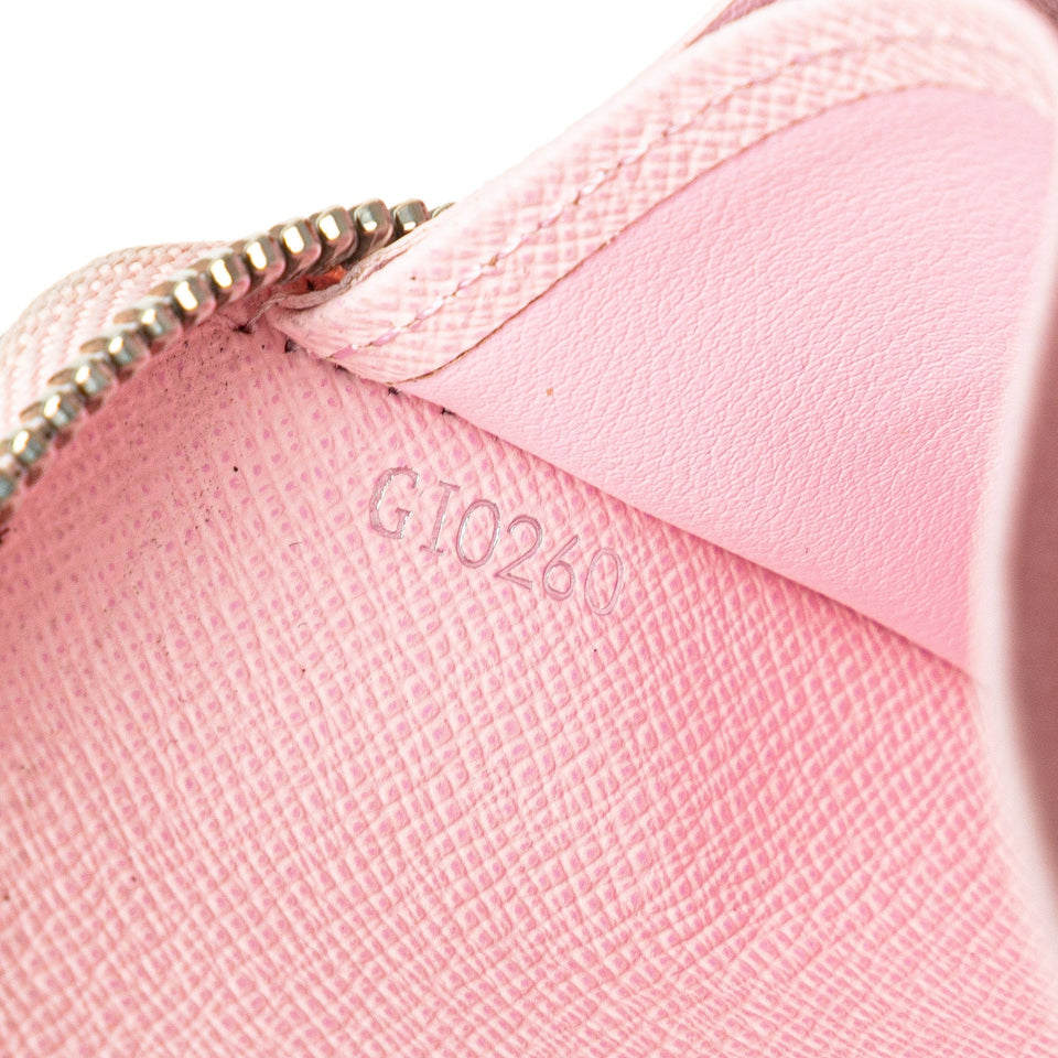 Pink Louis Vuitton Monogram Escale Zippy Wallet