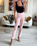 Prada Baby Pink Tailored Trouser Size IT 38 (UK 6)