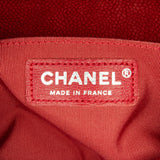 Chanel Boy Flap Large Red Caviar Ruthenium