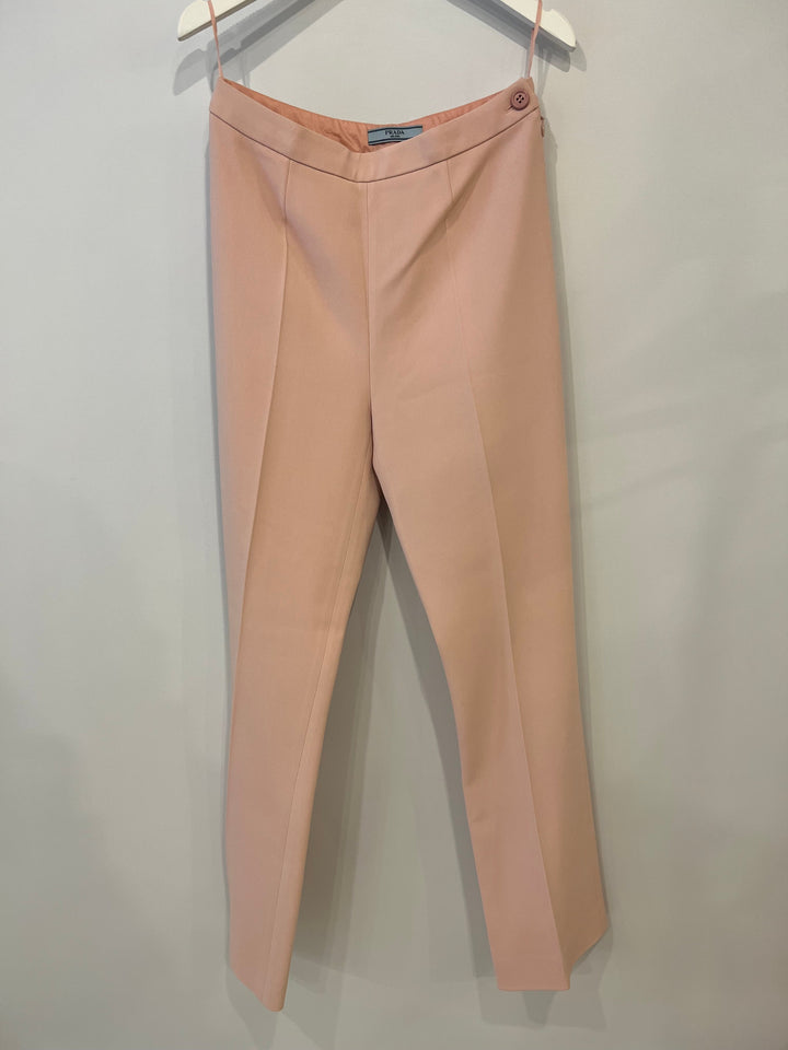 Prada Baby Pink Tailored Trouser Size IT 38 (UK 6)