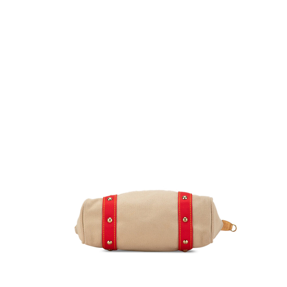 Brown Louis Vuitton Antigua Cabas MM Tote Bag