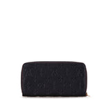 Blue Louis Vuitton Monogram Empreinte Zippy Long Wallet