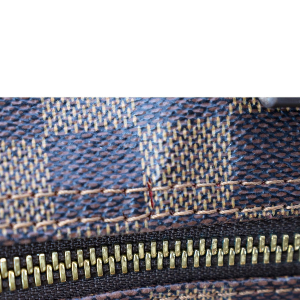 LOUIS VUITTON Speedy 30 Damier Ebene Satchel Bag Brown