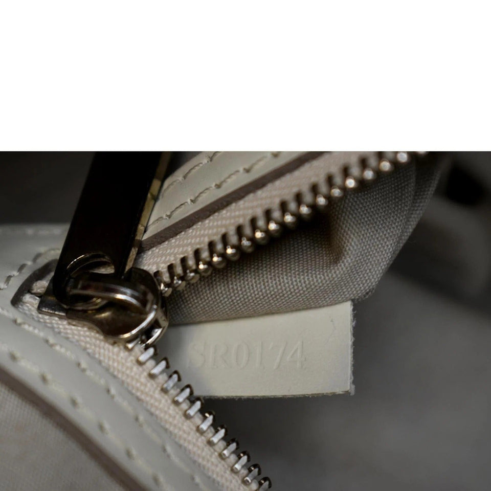 LOUIS VUITTON Brea MM Epi Leather Satchel Shoulder Bag Ivory