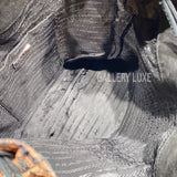 No.3385-Prada Embroidery Drawstring Bag