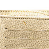 White Louis Vuitton Damier Azur French Purse Wallet