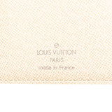 White Louis Vuitton Damier Azur French Purse Wallet