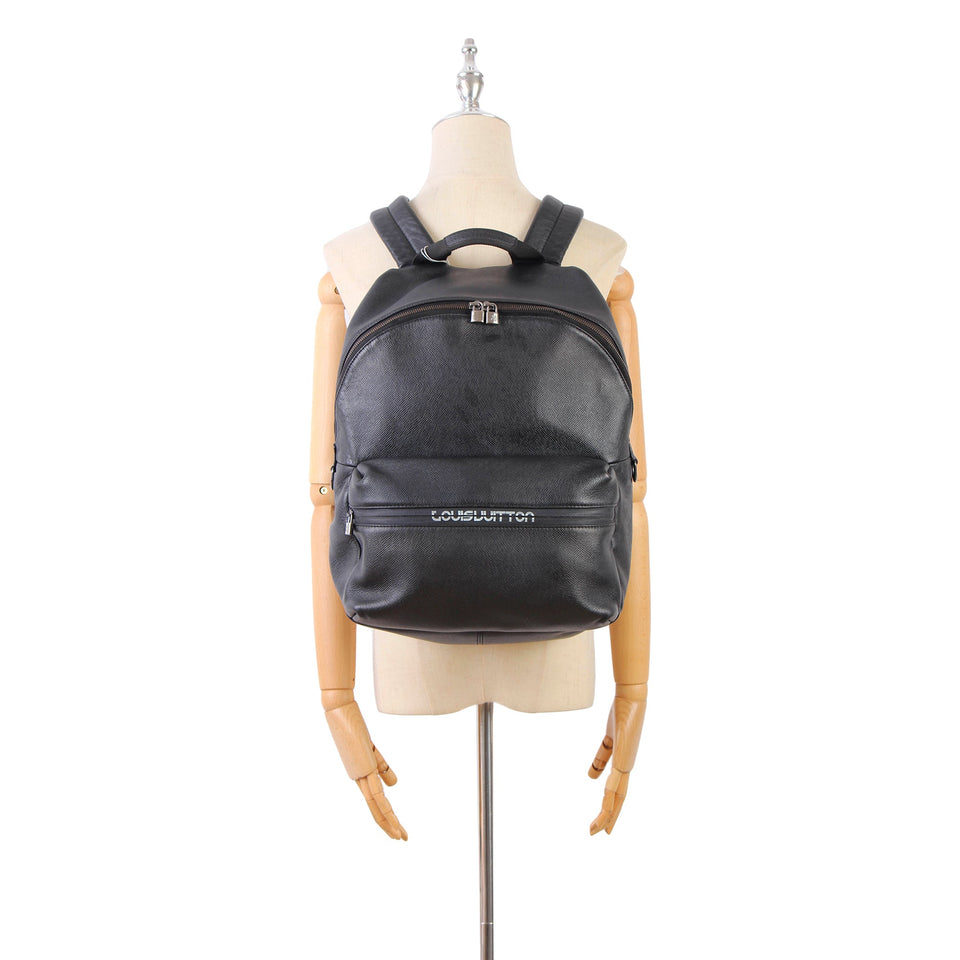 Black Louis Vuitton Taiga Apollo Backpack