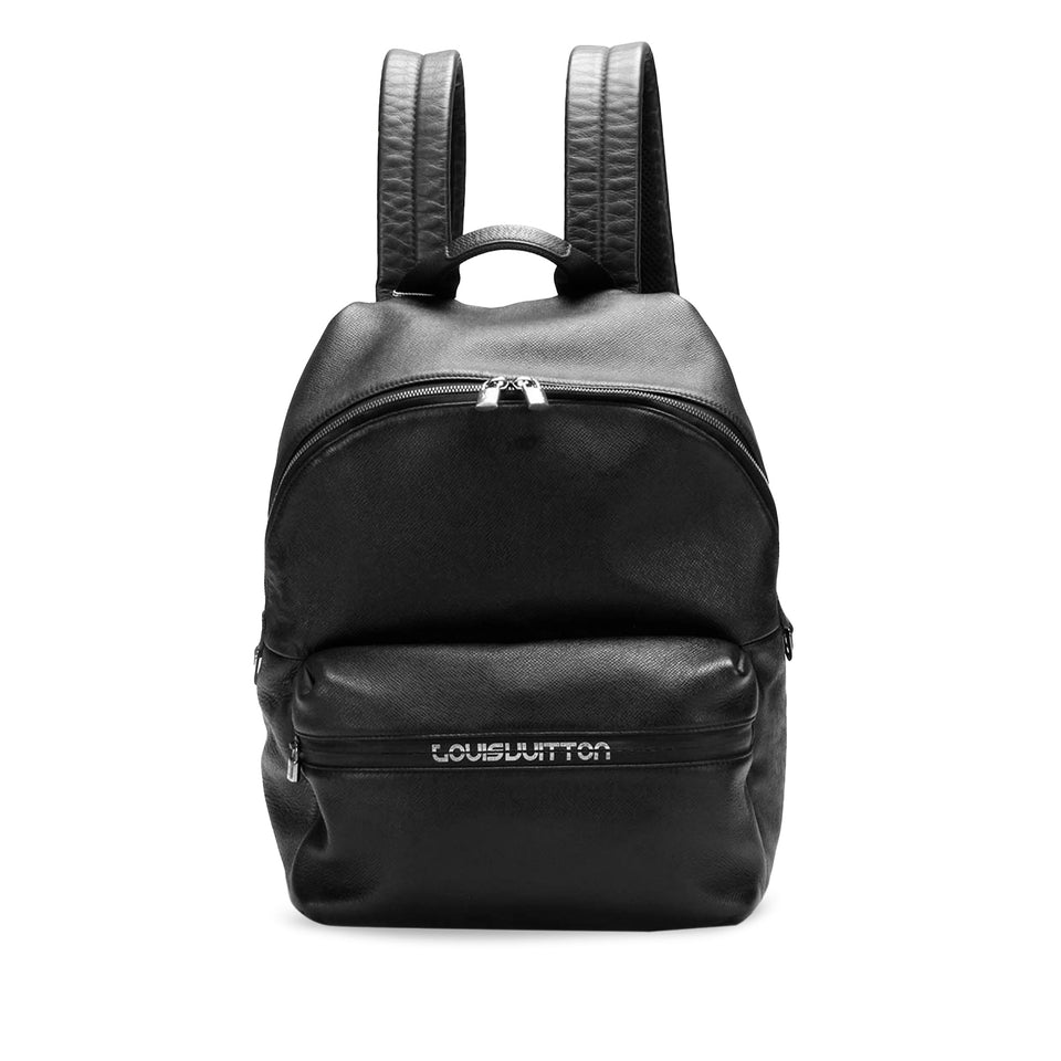 Black Louis Vuitton Taiga Apollo Backpack
