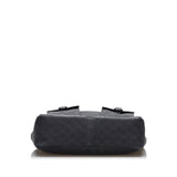 Gucci Abbey D-Ring Tote Bag Black GG Canvas
