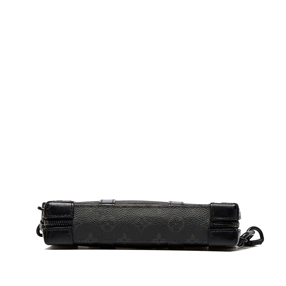 Black Louis Vuitton Monogram Eclipse Soft Trunk Wallet Crossbody
