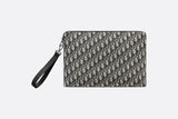 DIOR OBLIQUE A4 ZIPPED POUCH