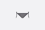 CHRISTIAN DIOR OBLIQUE TWO PIECE BIKINI SWIMSUIT