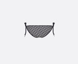 CHRISTIAN DIOR OBLIQUE TWO PIECE BIKINI SWIMSUIT