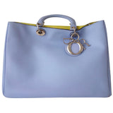 CHRISTIAN DIOR BICOLOR SOFT CALFSKIN DIORSSIMO TOTE BAG