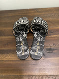 DIOR DWAY EMBROIDERED SLIDES