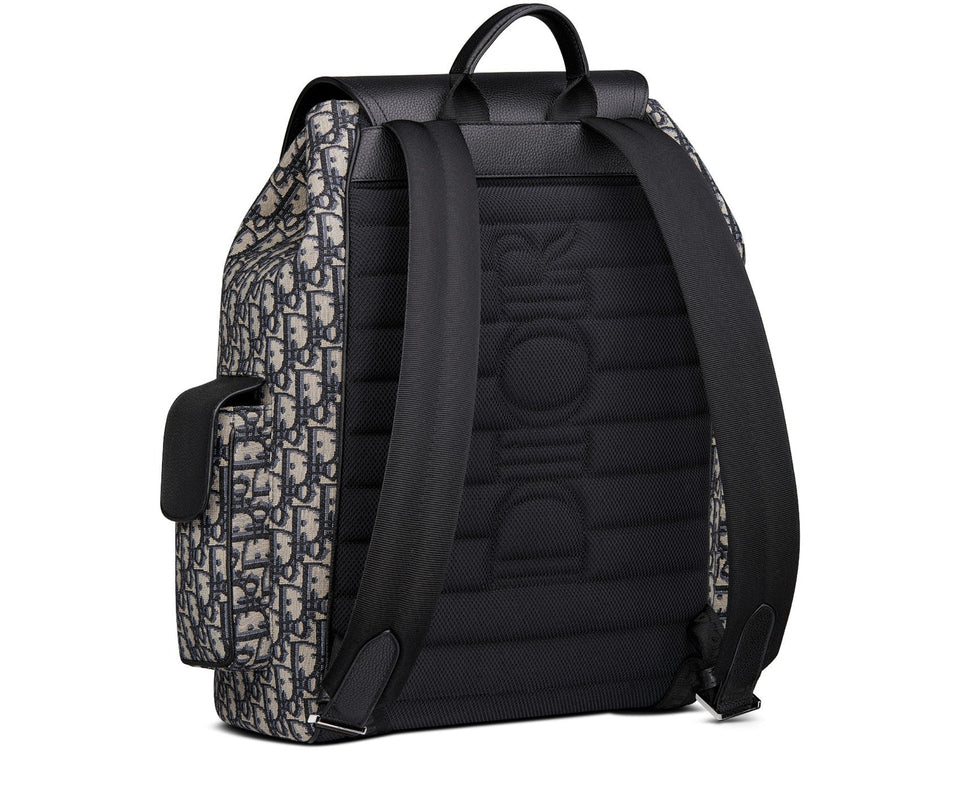 DIOR OBLIQUE LARGE SADDLE BACKPACK