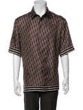 DIOR MEN'S OBLIQUE SHORT SLEEVE SHIRT