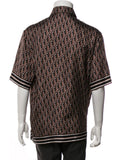 DIOR MEN'S OBLIQUE SHORT SLEEVE SHIRT